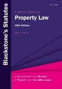 Blackstone's Statutes on Property Law