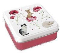 Geschenkdose. Katzen
