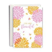 MP-Flowerful 1/1 B6hd/B6, Letterpress, 2 fbg. Flowerful