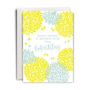 MP-Flowerful 1/1 B6hd/B6, Letterpr., 2 fbg.Herzl.z. Geburtstag