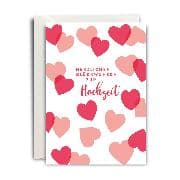 MP-Flowerful 1/1 B6hd/B6, Letterpress, 2 fbg. Zur Hochzeit