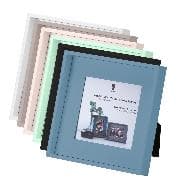 S.O.H.O. - Colour Frames, 6x2 sort., Bilderrahmen f.13x13 cm