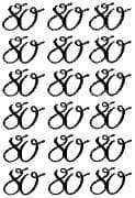 Peel Off Sticker, 80 - silber
