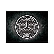 Magnet. Mercedes-Benz / Logo Black