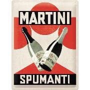 Blechschild. Martini / Spumanti