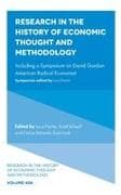 Research in the History of Economic Thought and Methodology