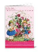 Doppelkarte. Glücksbringer - Liebe ist ..Rose