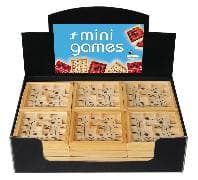 Fridolin Display. Labyrinth-Spiele aus Holz, 9 cm