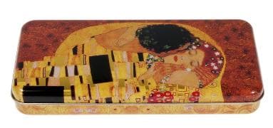 Stiftdose. Klimt Kuss