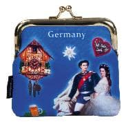 Klick-Geldbeutel. Germany blau