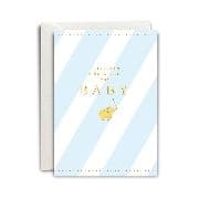MP Karten, LP 1/1 B6hd/B6, Herzlichen Glückw. zum Baby, Boy