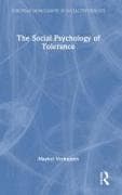 The Social Psychology of Tolerance
