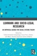 Luhmann and Socio-Legal Research
