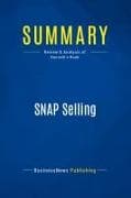Summary: SNAP Selling