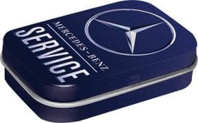 Pillendose. Mercedes-Benz / Service Blue