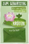 Geburtstag Geld Moving Cards