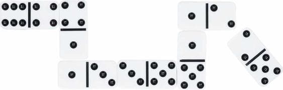 Domino weiss