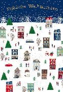Doppelkarte. Feine Art X-mas hoch 5603.A