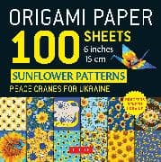Origami Paper 100 Sheets Sunflower Patterns 6" (15 cm)