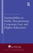 Sustainability in Public Procurement, Corporate Law and Higher Education