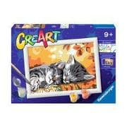 Malen nach Zahlen, CreArt. Autumn Kitties
