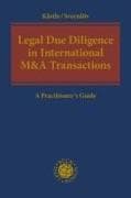 Legal Due Diligence in International M&A Transactions