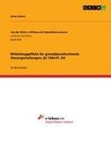 Mitteilungspflicht für grenzüberschreitende Steuergestaltungen, §§ 138d ff. AO