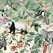 Postkarte. Auguri. Tiere