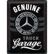 Blechschild. Daimler Truck / Garage
