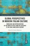 Global Perspectives in Modern Italian Culture