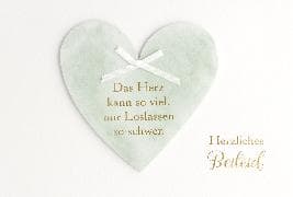 Papierella Doppelkarten. Herzenswärme, Quer