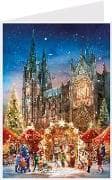 Postkarten-Adventskalender "Kölner Dom"