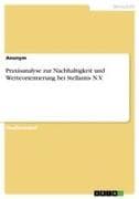 Praxisanalyse zur Nachhaltigkeit und Werteorientierung bei Stellantis N.V