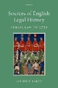 Sources of English Legal History