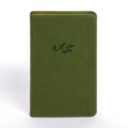 NASB Personal Size Bible, Olive Leathertouch