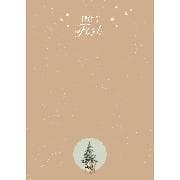 Design-W-Blatt DIN A4-Merry Berries, Baum- Frohes Fest