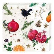 Serviette. Weihnachtsduft