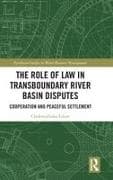 The Role of Law in Transboundary River Basin Disputes