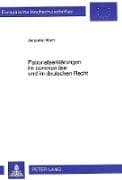 Patronatserklärungen im 'common law' und im deutschen Recht