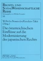 Die österreichischen Einflüsse auf die Modernisierung des japanischen Rechts