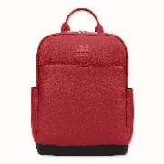 Moleskine klassischer Leder Pro Rucksack rot