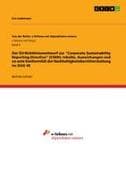 Der EU-Richtlinienentwurf zur "Corporate Sustainability Reporting Directive" (CSRD). Inhalte, Auswirkungen und ex-ante Konformität der Nachhaltigkeitsberichterstattung im DAX 40