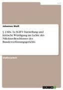 § 2 Abs. 1a SGB V. Darstellung und kritische Würdigung im Lichte des Nikolaus-Beschlusses des Bundesverfassungsgerichts