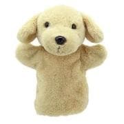 Handpuppe Labrador gelb