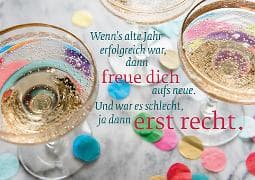 Eschbacher Textkarte. Freue dich
