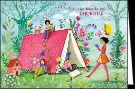 Doppelkarte. Zum Geburtstag (Kinder lesen)