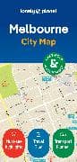 Lonely Planet Melbourne City Map