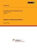 Regulation of Ride Sharing Platforms