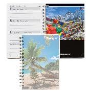 Biella Taschenagenda Memento Imago World Places, Wire-O, 10,1x14,2 cm, 3½ Tage pro Seite, Cylar 2025