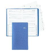 Biella Planer Bern, 8,7x15,3 cm, 1 Woche pro Seite, blau 2025